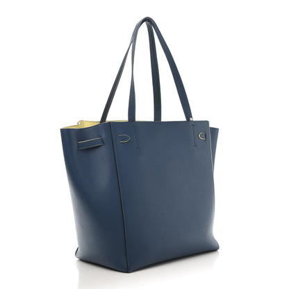 Celine Smooth Calfskin Small Tassel Cabas Phantom Deep Blue 3 of 10