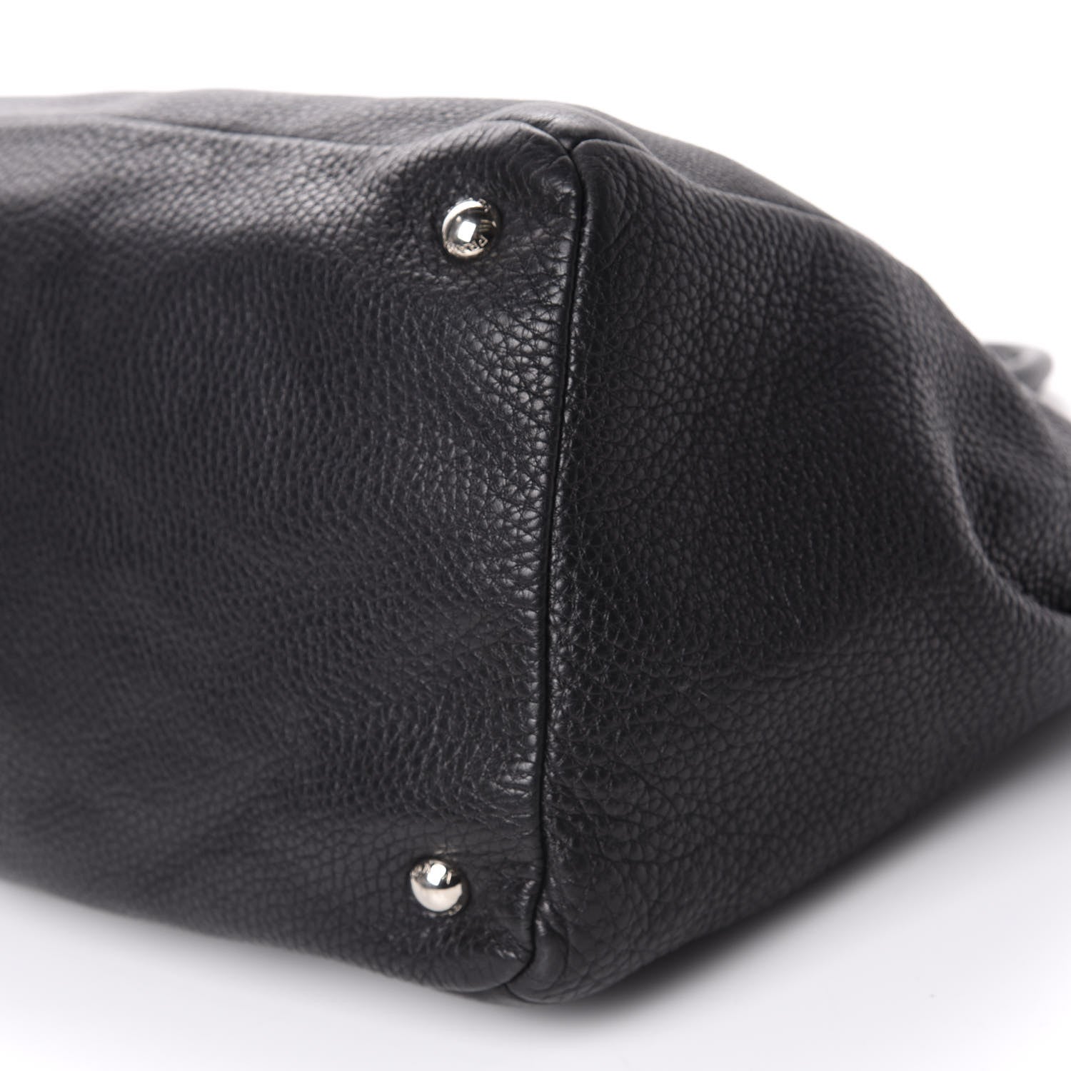 Prada Vitello Daino Top Handle Tote Black 6 of 12