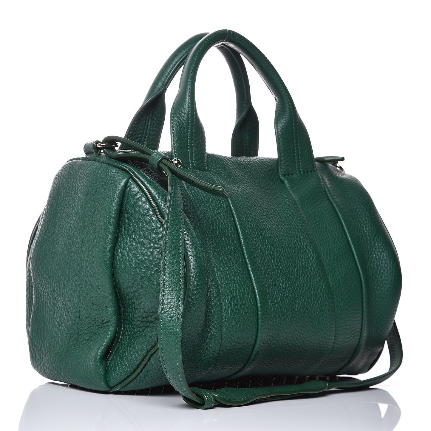 Pebbled Lambskin Rocco Vine Gold Hardware