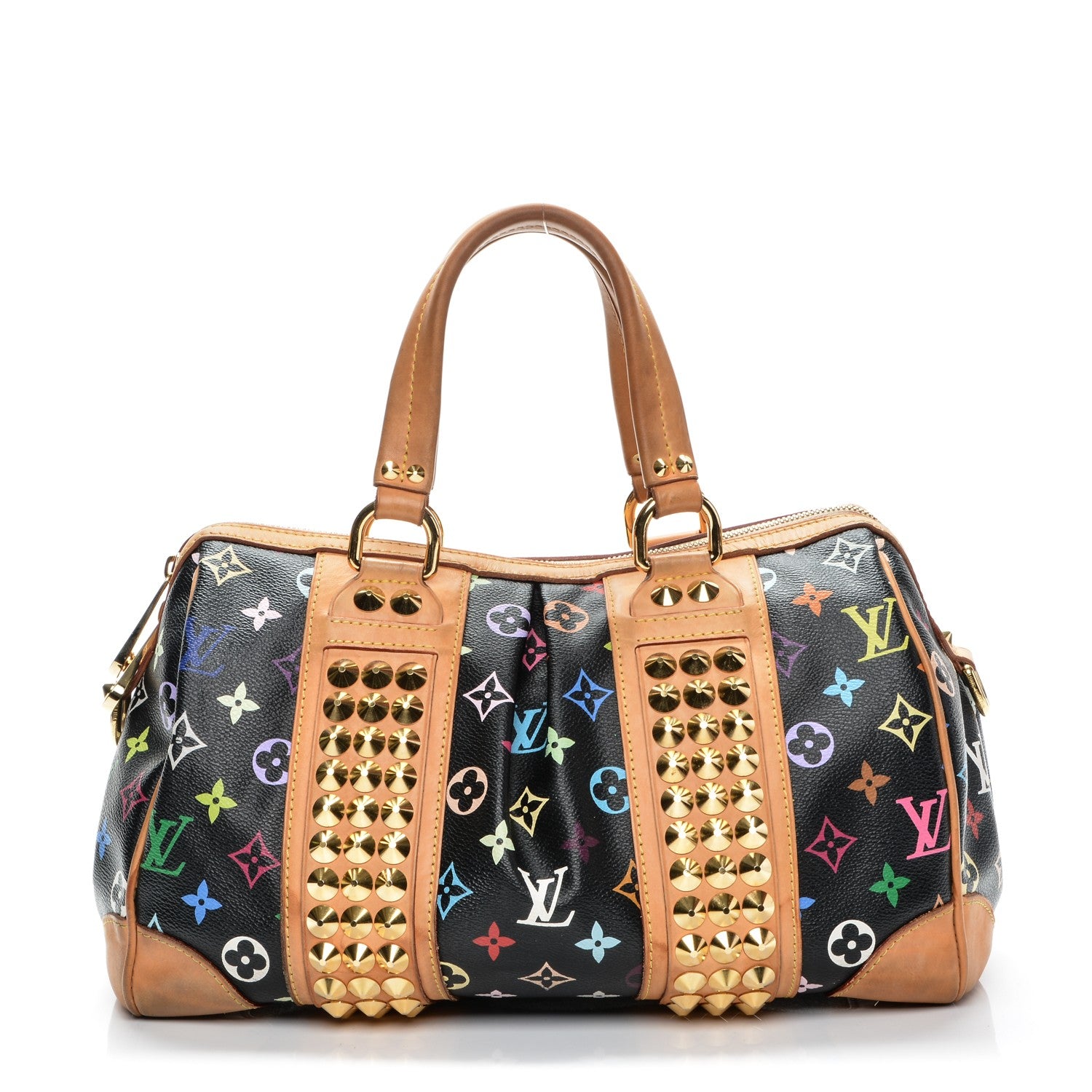 Louis Vuitton Monogram Multicolor Courtney MM Black 1 of 15