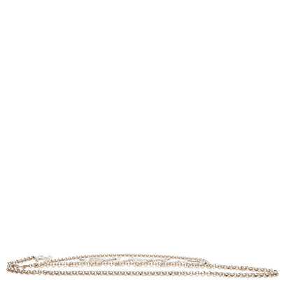 Chanel Metal Crystal 90's Icon Logo Chain Belt Gold 4 of 5