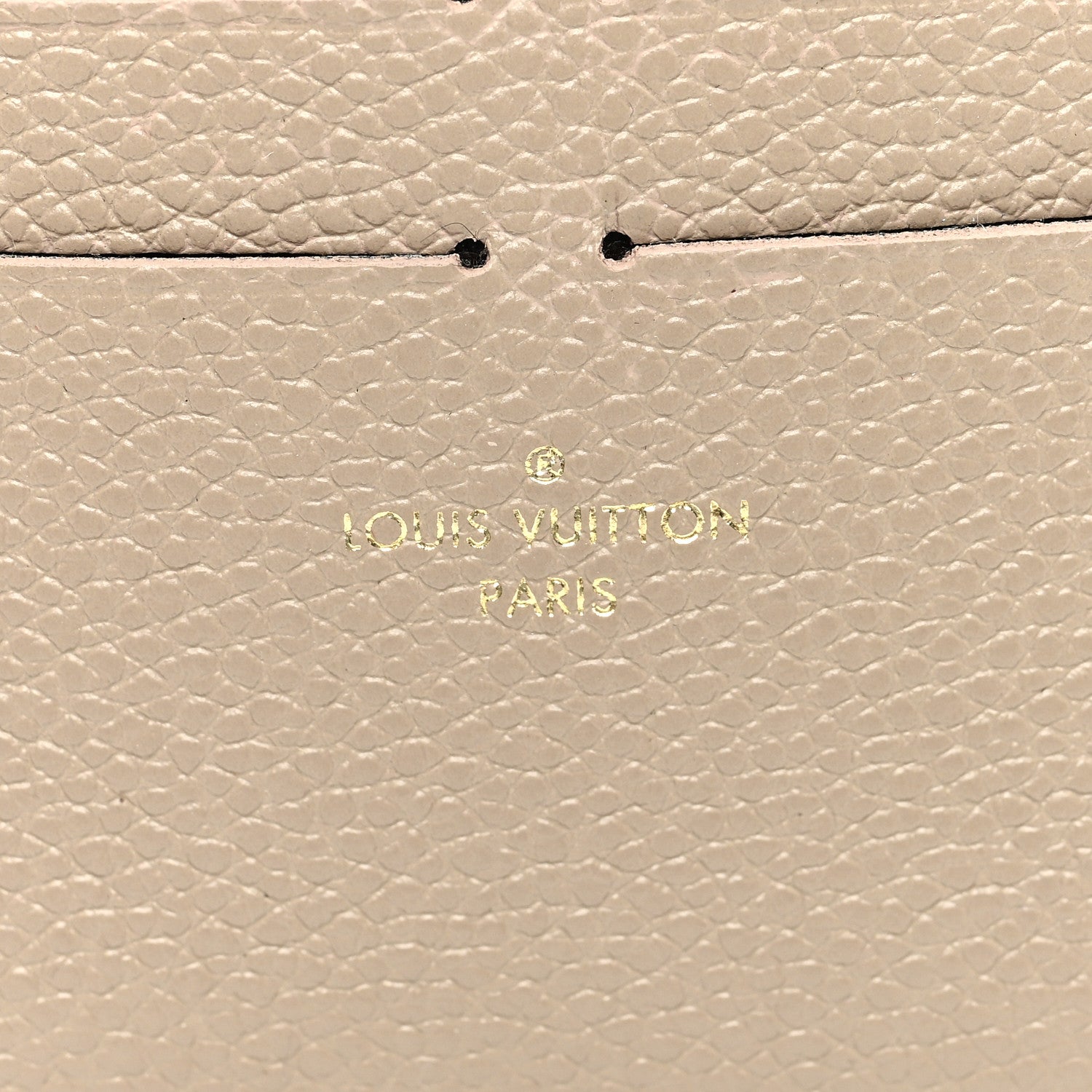 Louis Vuitton Calfskin Felicie Chain Wallet Card Holder Insert Galet 6 of 6
