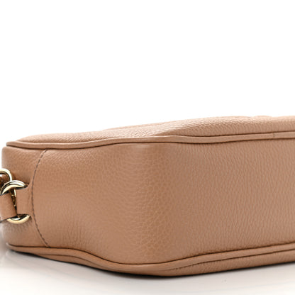 Gucci Pebbled Calfskin Small Soho Disco Bag Camelia 9 of 11