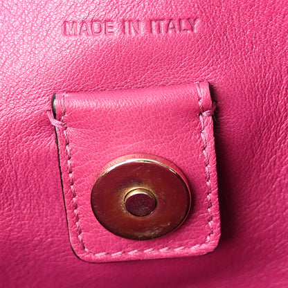 Christian Dior Bullcalf Medium Diorissimo Tote Black Rose Indien 7 of 10