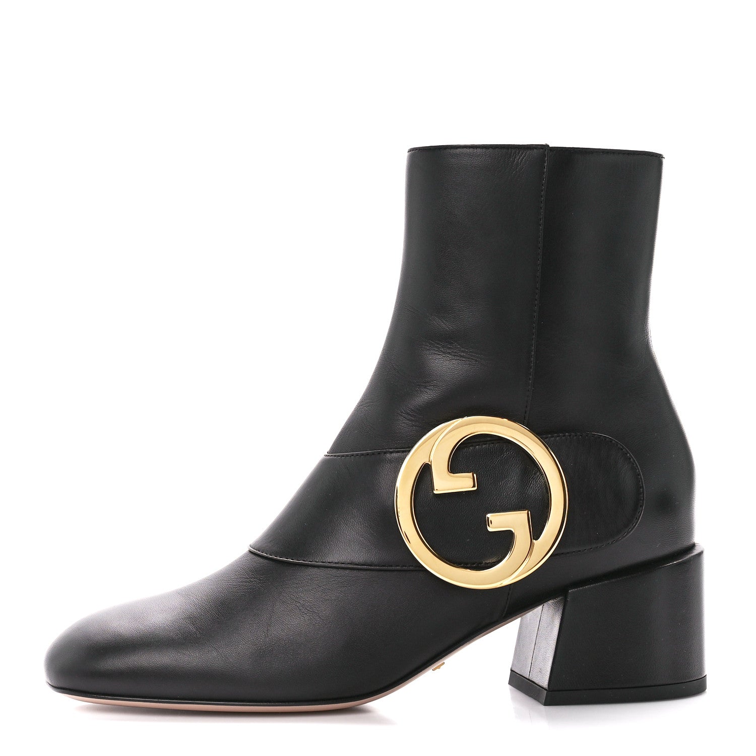Gucci Malaga Kid GG Blondie 55mm Ankle Boots 36.5 Black 1 of 10