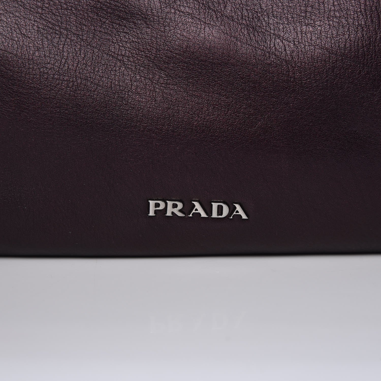 Prada Nappa Python Clutch Purple 9 of 9