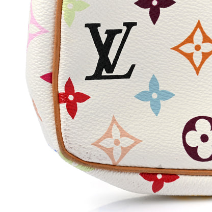 Louis Vuitton Monogram Multicolor Pochette Accessories White 11 of 15
