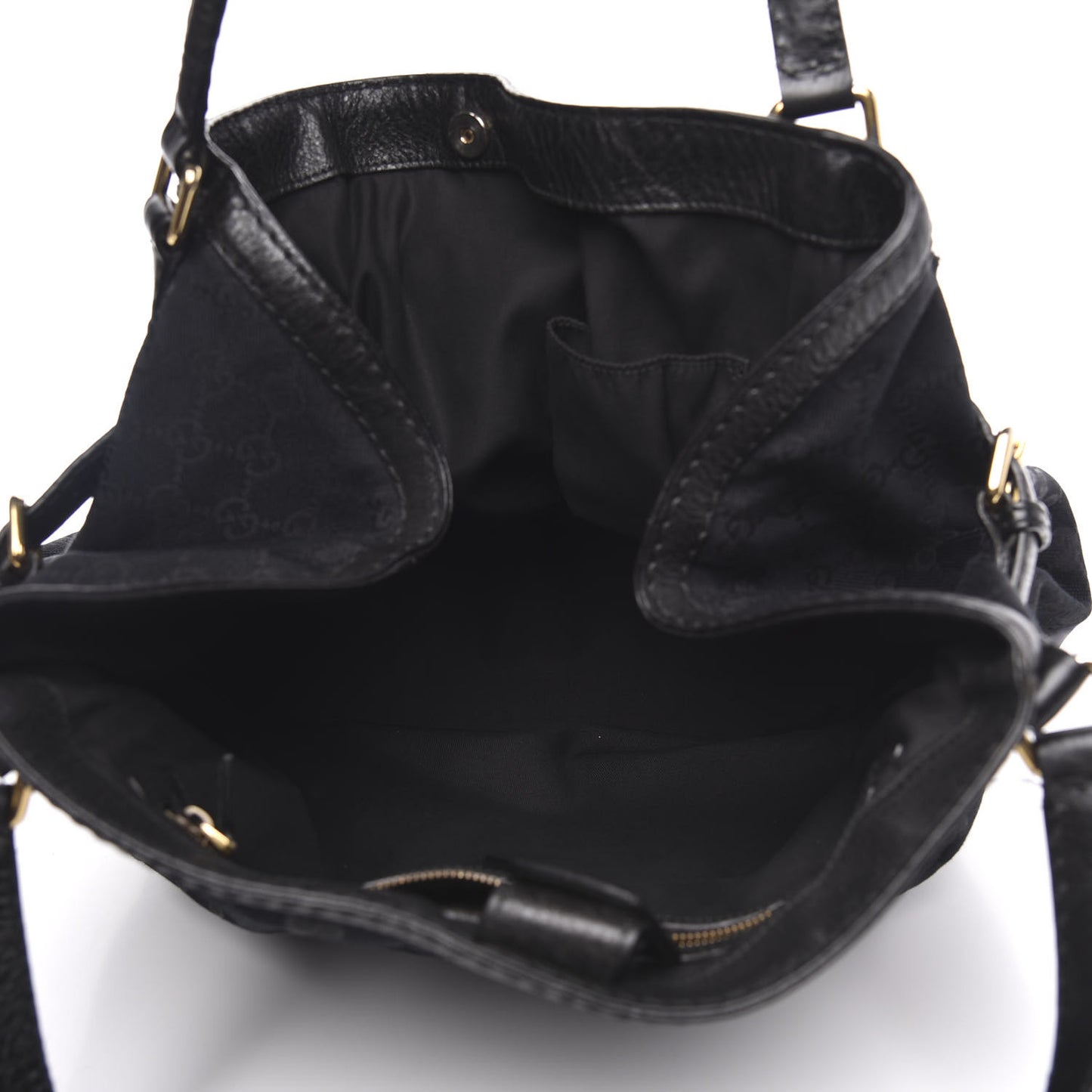 Monogram Medium Jockey Tote Black