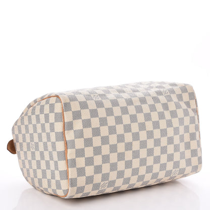 Louis Vuitton Damier Azur Speedy 30 4 of 8
