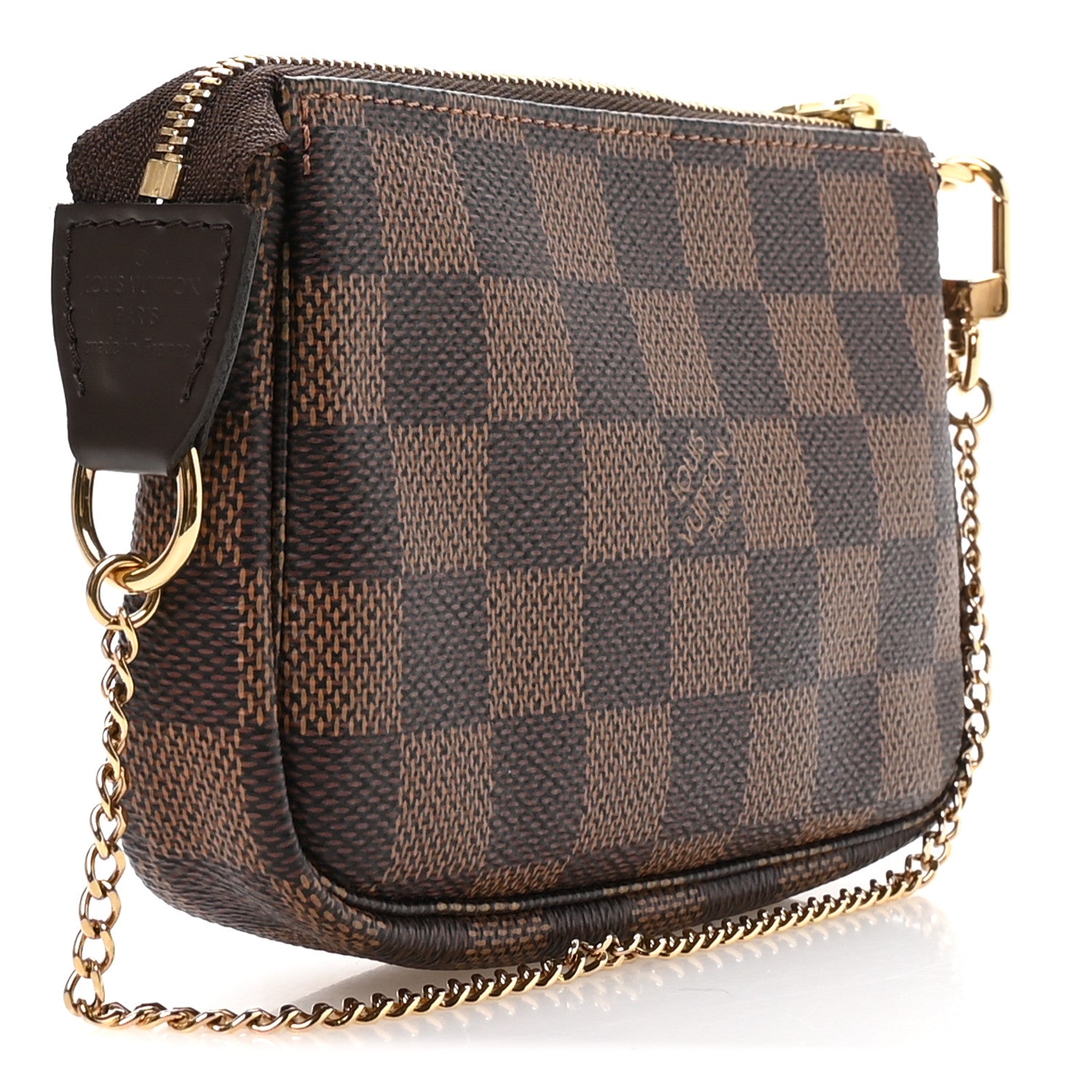 Louis Vuitton Damier Ebene Mini Pochette Accessories 3 of 7