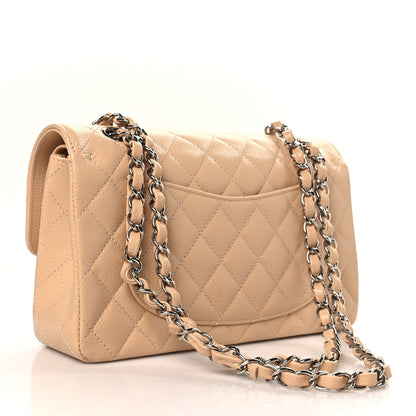 Chanel Caviar Quilted Small Double Flap Beige 3 of 10