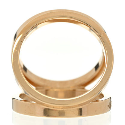 Hermes Permabrass Gold Plated Trio Scarf Ring 3 of 6