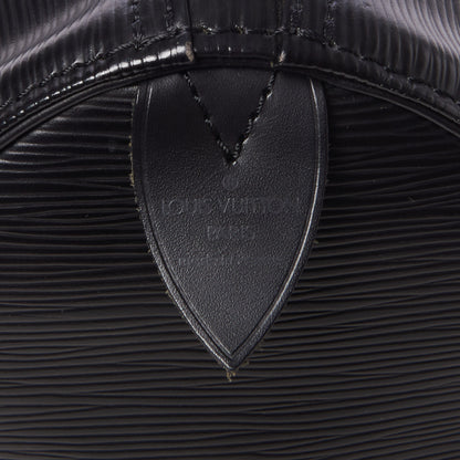 Louis Vuitton Epi Keepall 45 Black 8 of 11