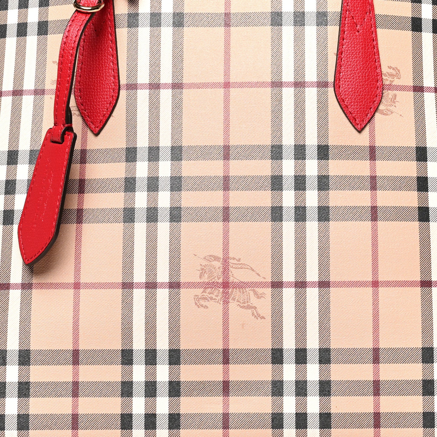 Haymarket Check Medium Reversible Tote Red