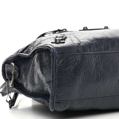 Balenciaga Agneau Classic Hardware S City Bleu Nuit Dark Sea 9 of 10