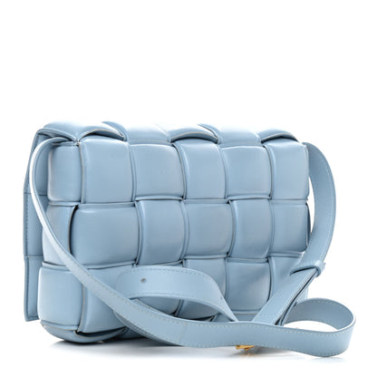 Bottega Veneta Nappa Maxi Intreccio Padded Cassette Crossbody Bag Ice 2 of 8