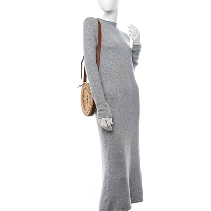 Saint Laurent Raffia Sac Round Naturel 2 of 11