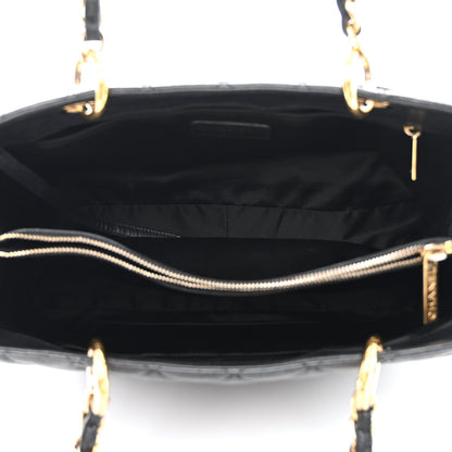Chanel Caviar Quilted Grand Shopping Tote GST Black 5 of 10