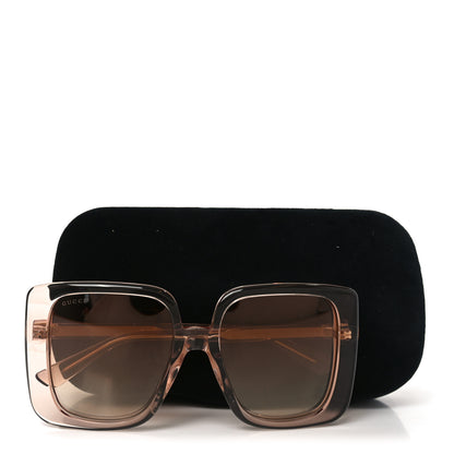 Gucci Acetate Square Frame Sunglasses GG1314S Beige 7 of 7