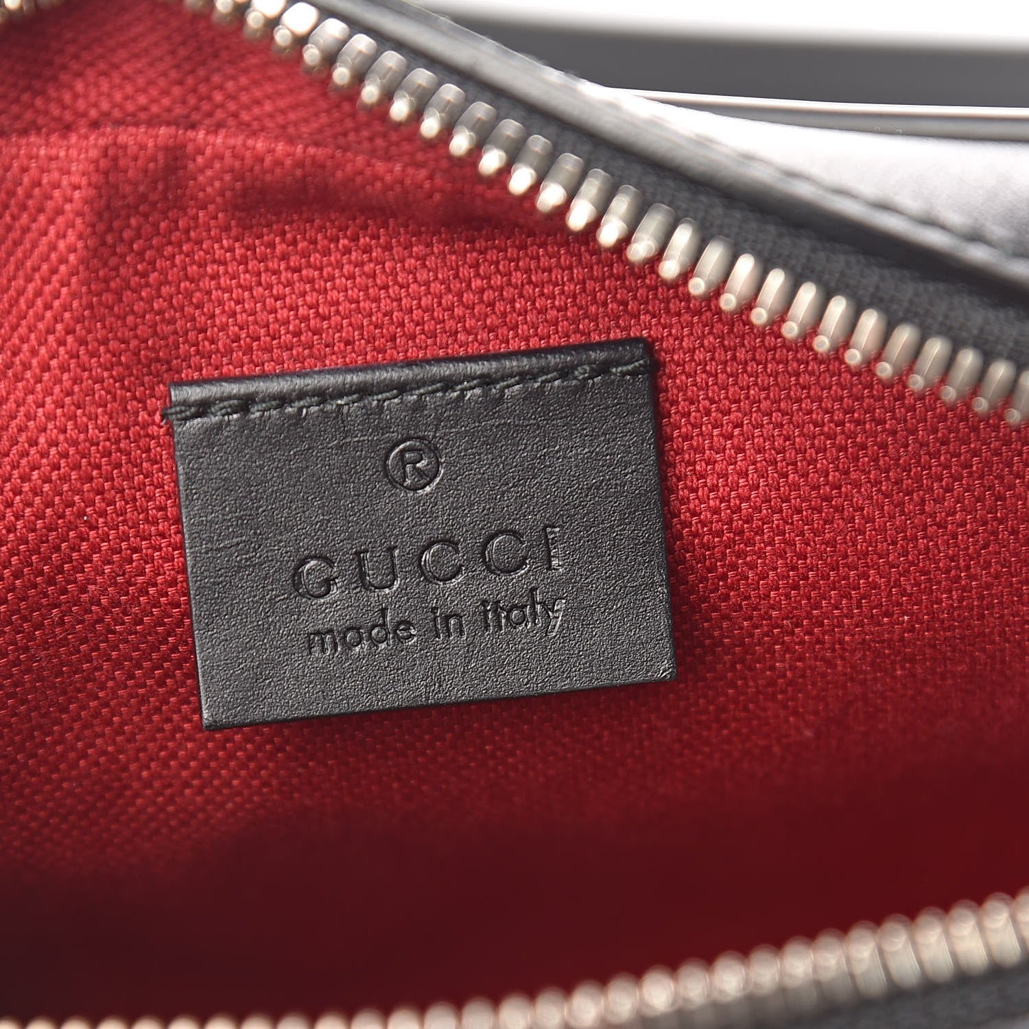 Gucci GG Supreme Monogram Web Small Shoulder Bag Black 6 of 11