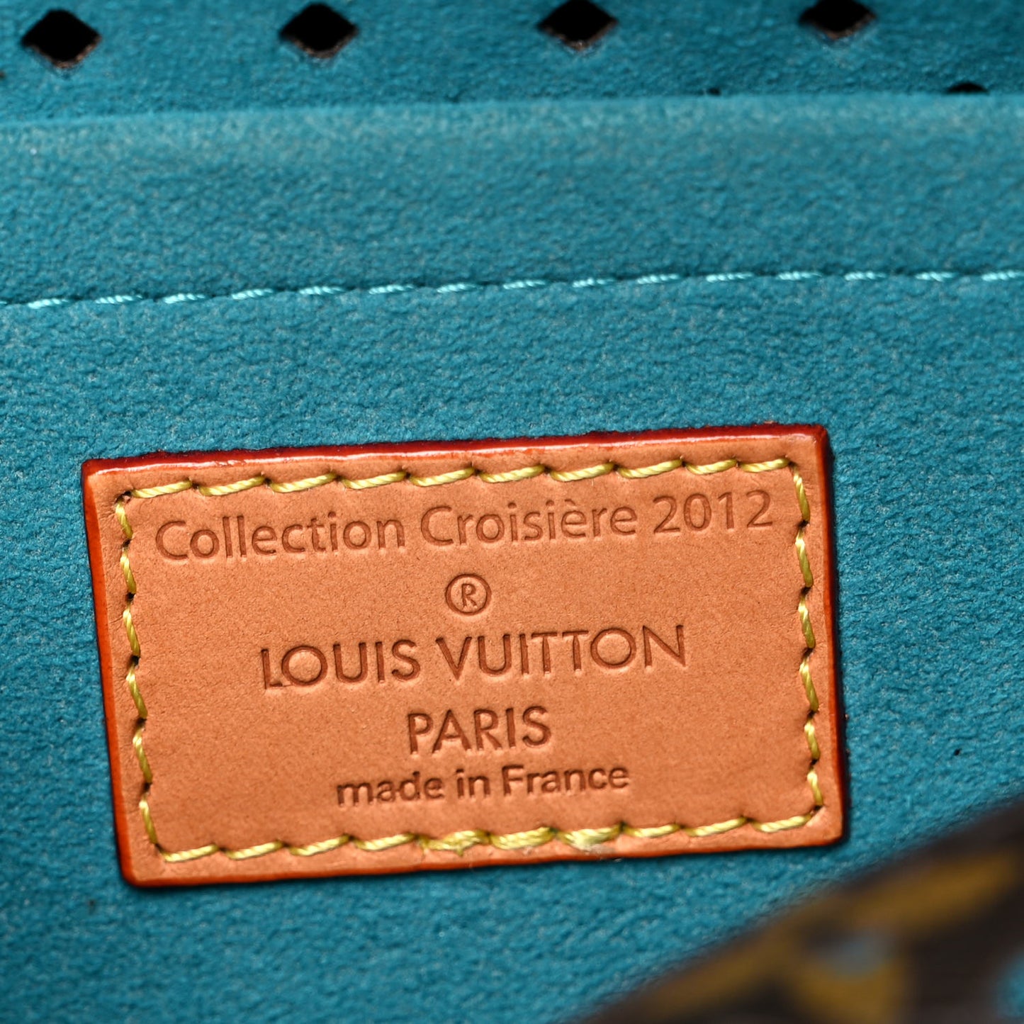 Monogram SC Flore Saumur Teal