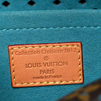 Louis Vuitton Monogram SC Flore Saumur Teal 6 of 17