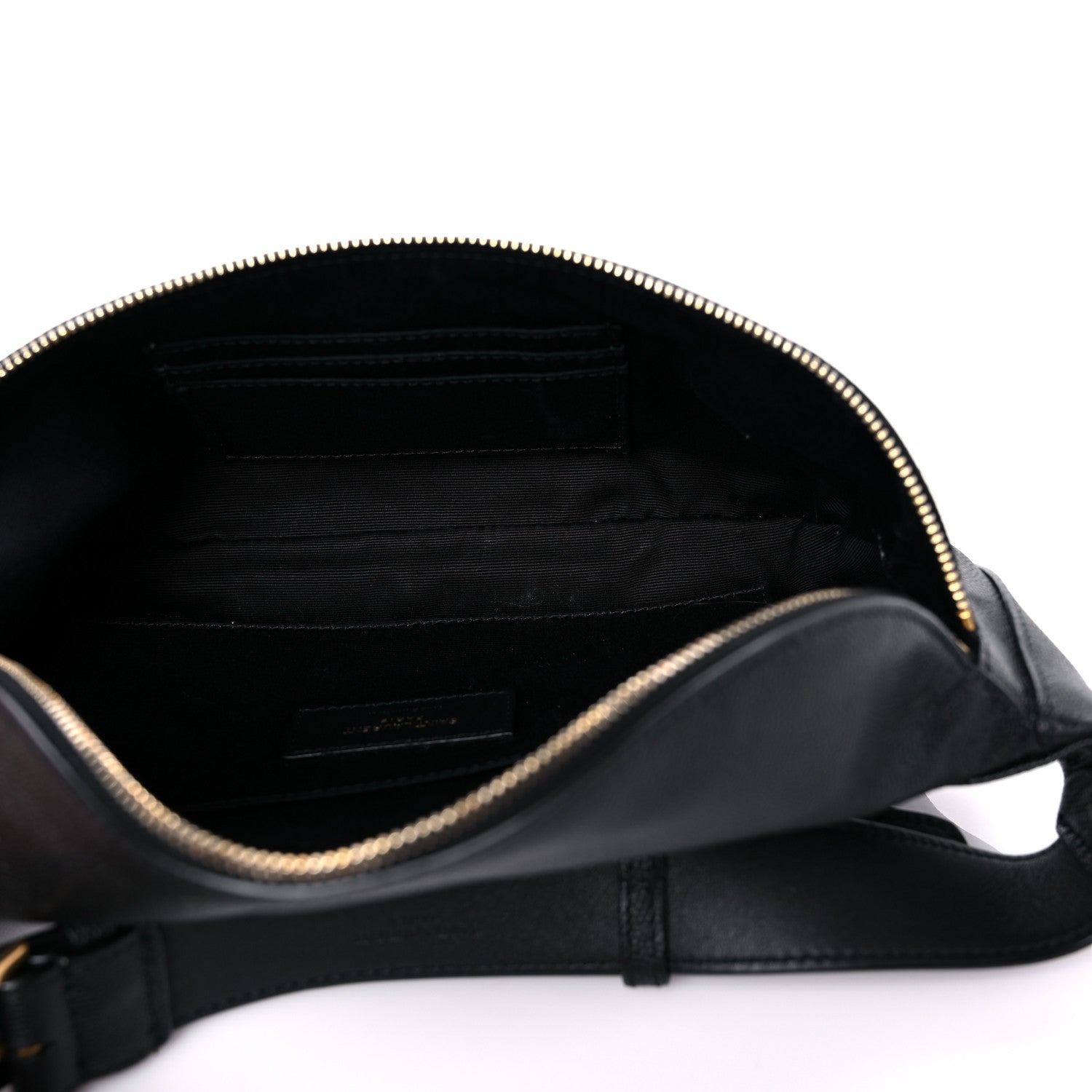 Saint Laurent Grain De Poudre Monogram Belt Bag Black 5 of 12