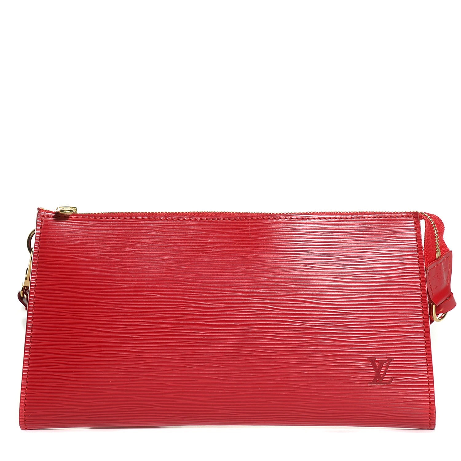 Louis Vuitton Epi Pochette Accessories 24 Rouge 1 of 7