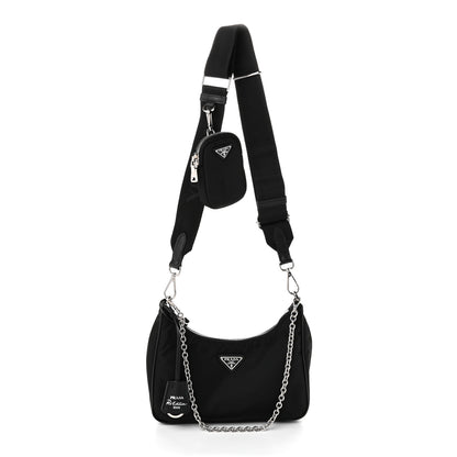 Prada Nylon Re-Edition 2005 Shoulder Bag Black 1 of 11