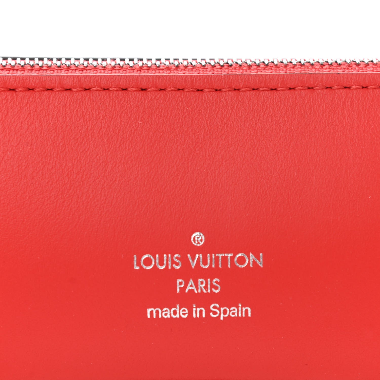 Louis Vuitton Monogram Elizabeth Pencil Pouch Rouge 7 of 7