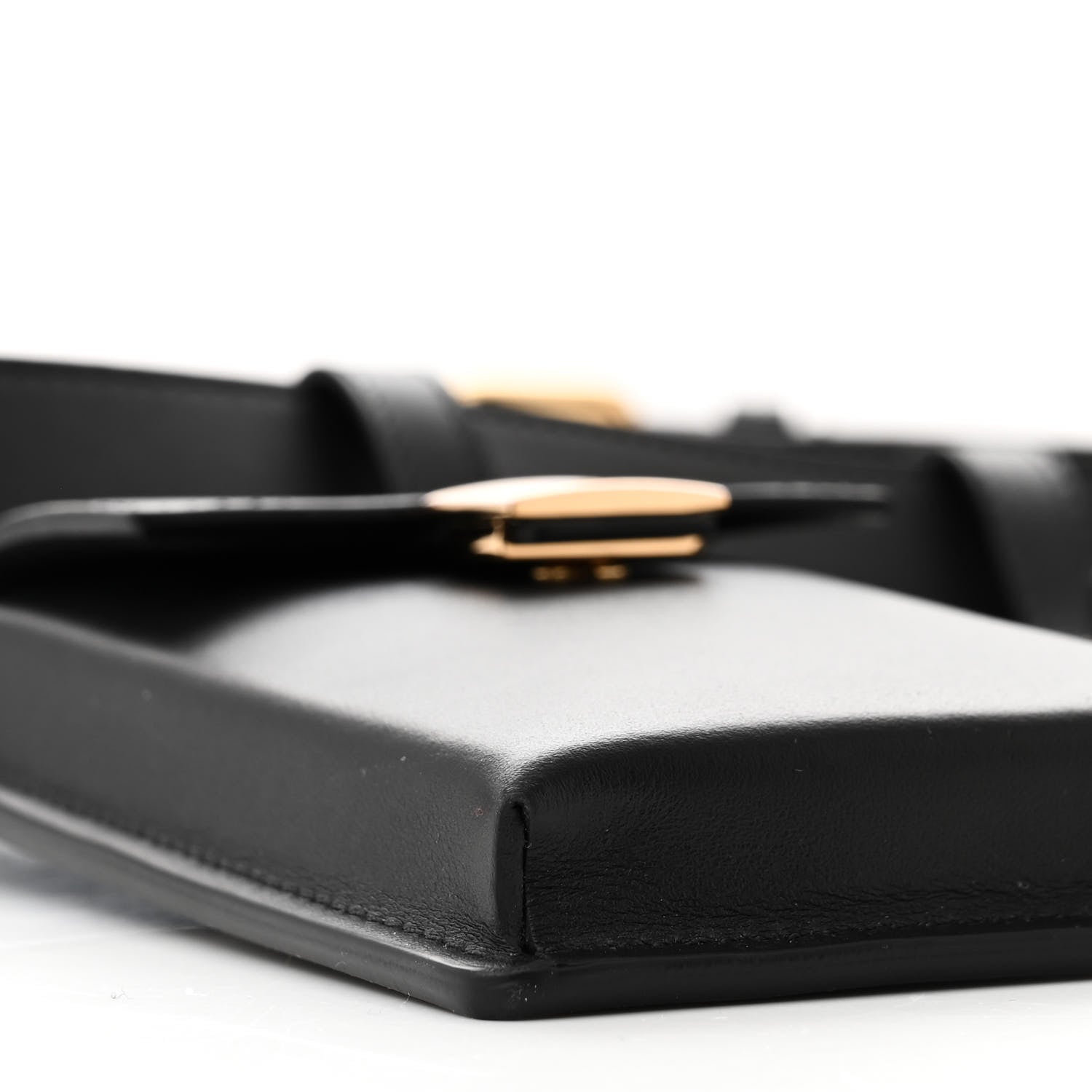 Fendi Calfskin Multi Pocket Belt Black 9 of 12