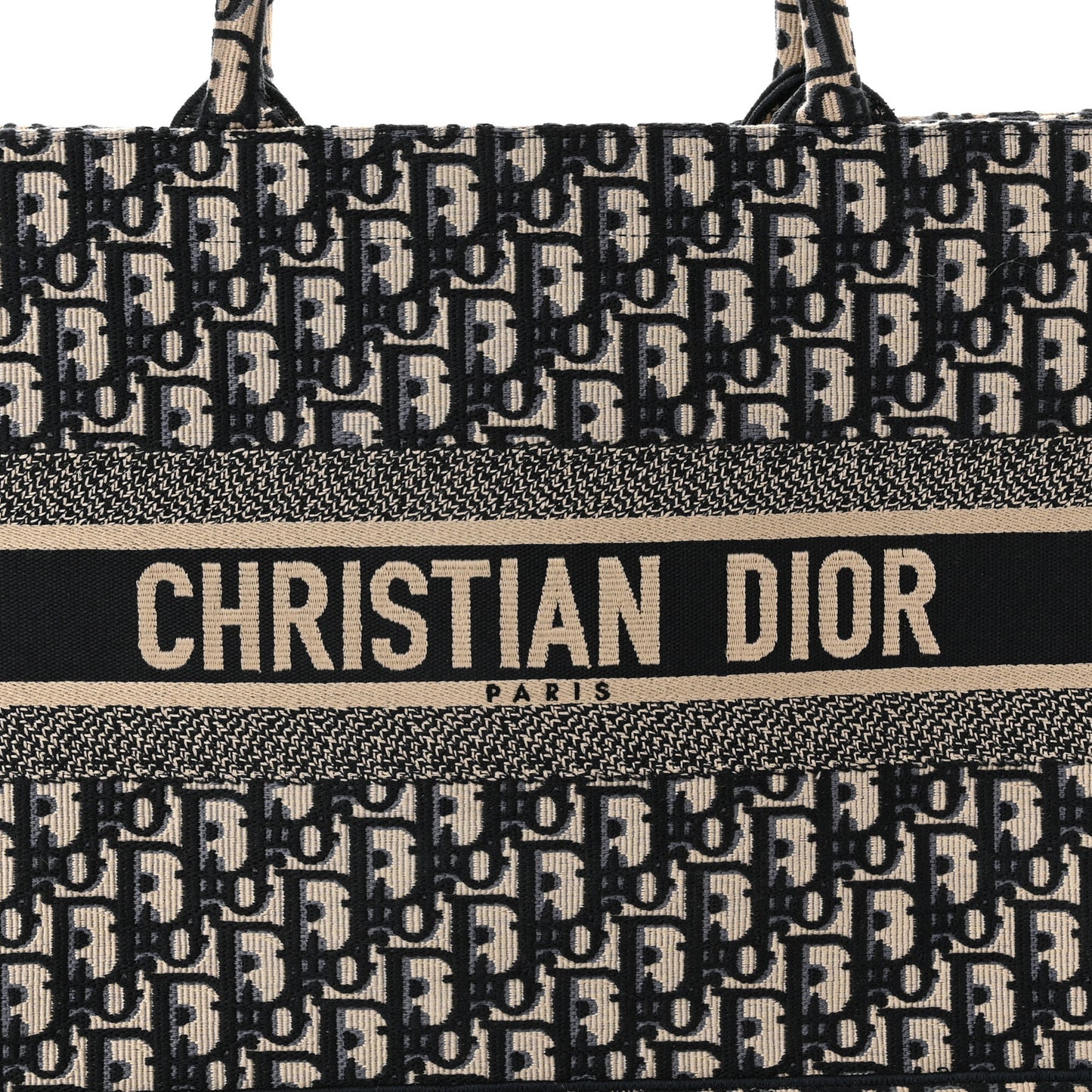 Oblique Medium Book Tote Blue Multicolor