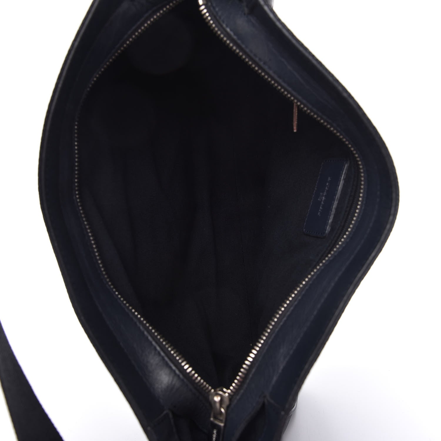 Burberry Haymarket Check Shoulder Bag Blue Black 5 of 9