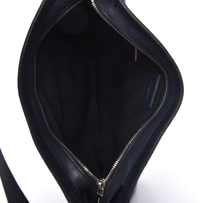 Burberry Haymarket Check Shoulder Bag Blue Black 5 of 9