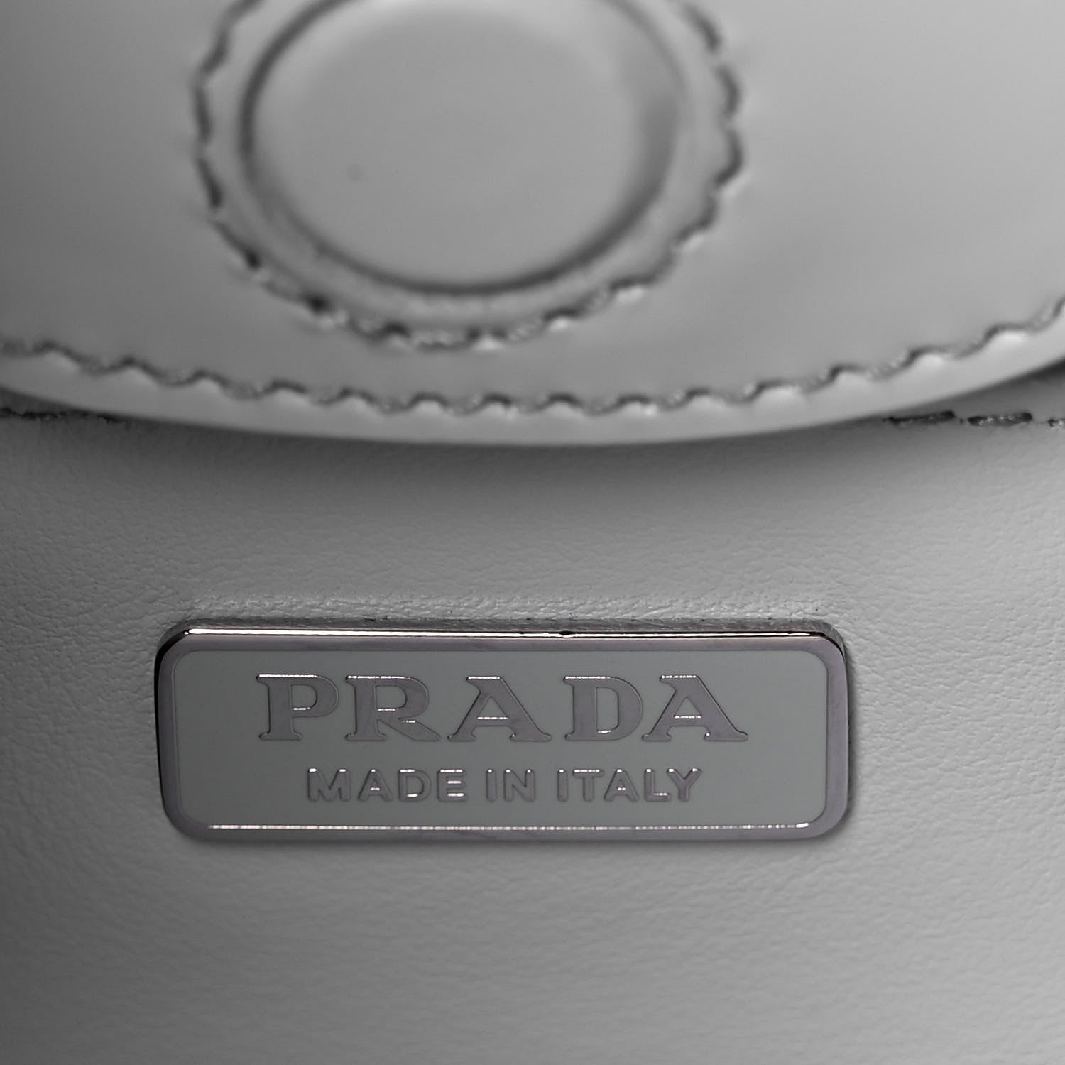 Prada Spazzolato Cleo Adjustable Strap Shoulder Bag Fiordaliso 6 of 9