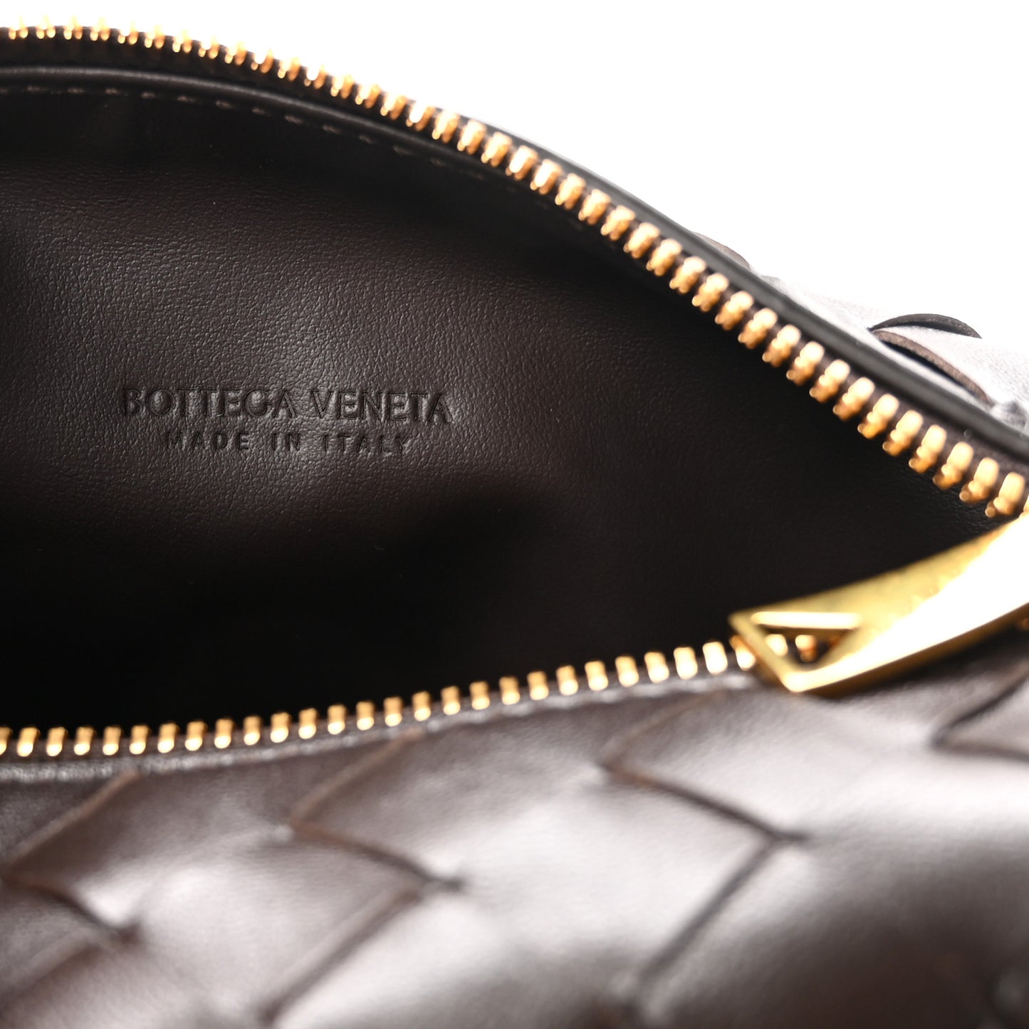 Calfskin Nappa Intrecciato Candy Wallace Fondant