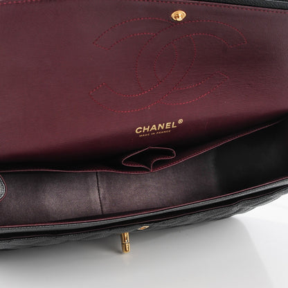 Chanel Caviar Quilted Jumbo Double Flap Black 5 of 9