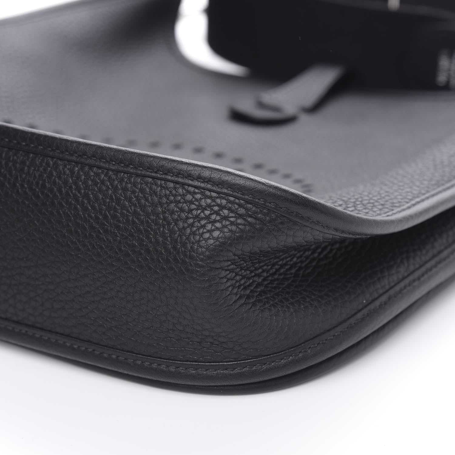 Hermes Taurillon Clemence Evelyne III PM Black 9 of 10