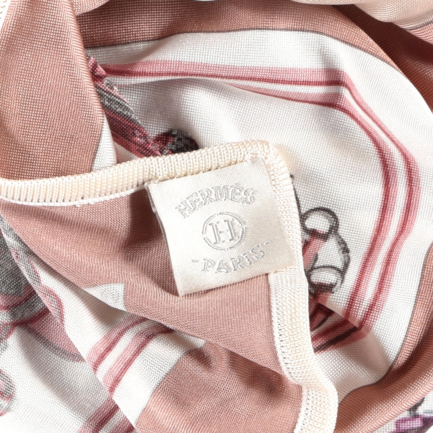 Silk Jersey Mini Brides de Gala Scarf 90