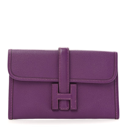Hermes Chevre Mysore Jige Elan 29 Clutch Anemone 1 of 9