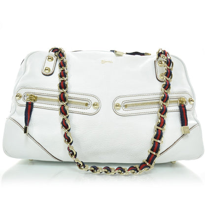 Gucci Leather Capri Bowler White 1 of 8