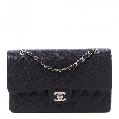 Chanel Caviar Quilted Medium Double Flap Black 1 of 11