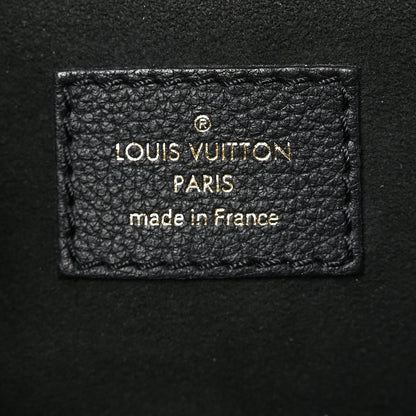 Louis Vuitton Grained Calfskin Lockme Oxford Black 5 of 10