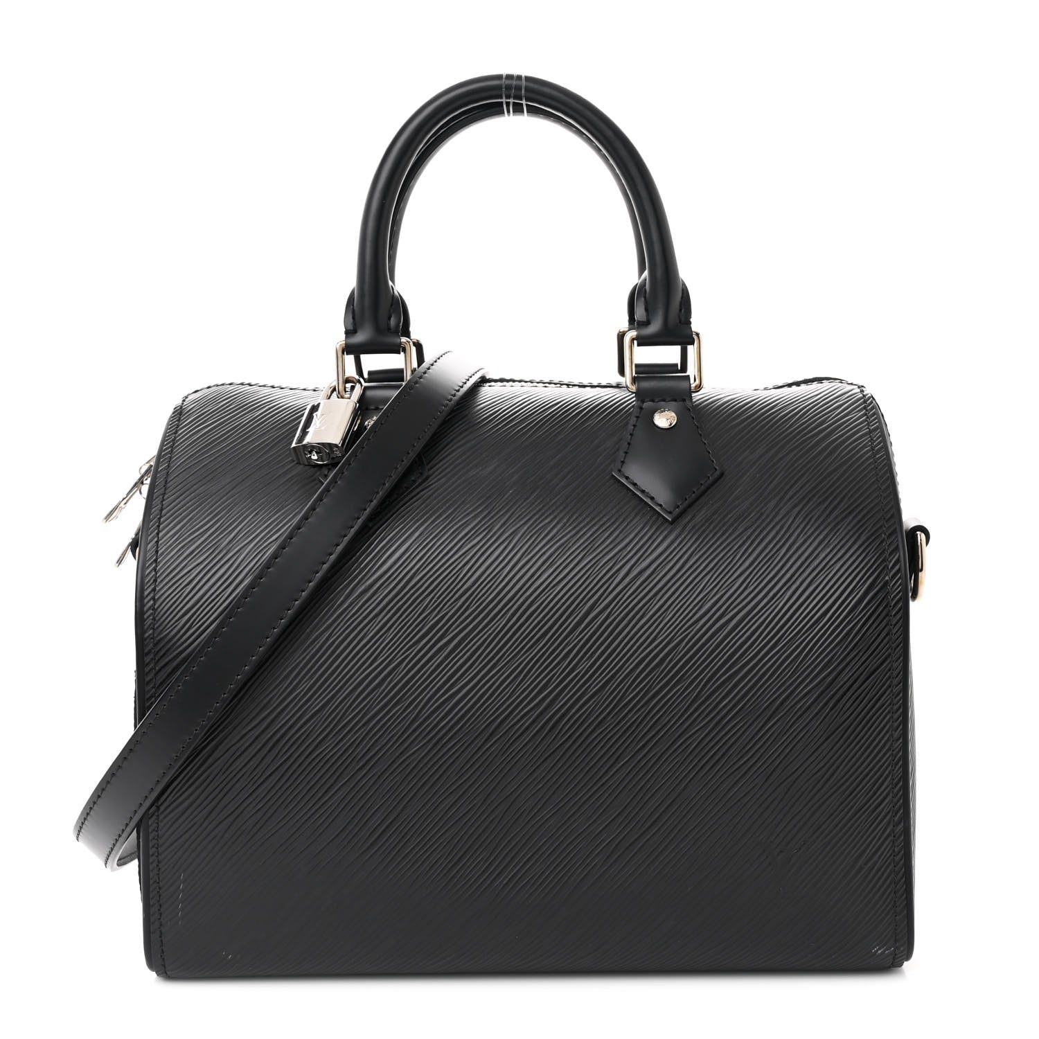 Louis Vuitton Epi Speedy Bandouliere 25 Black 1 of 12