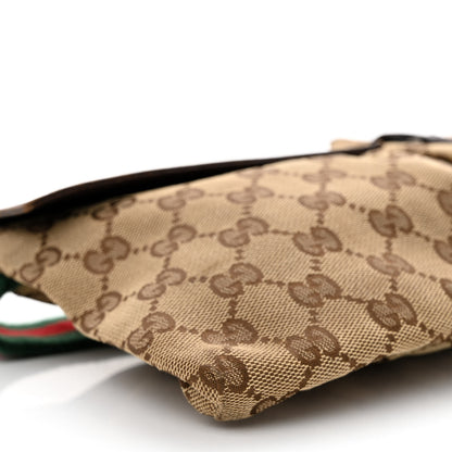 Gucci Monogram Web Belt Bag Dark Brown 9 of 16