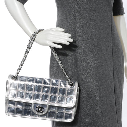 Chanel Vinyl Ice Cube Large Flap Bag 2 of 7