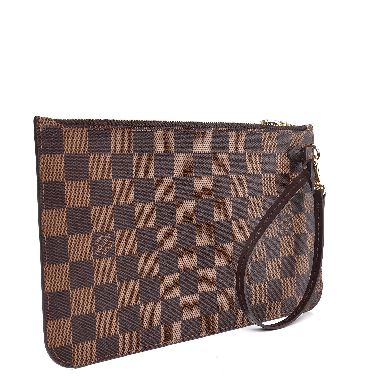 Louis Vuitton Damier Ebene Neverfull MM GM Pochette 4 of 7