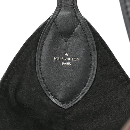 Louis Vuitton Monogram Flower Hobo Black 6 of 10