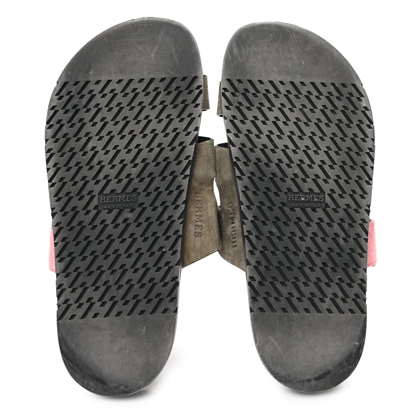 Suede Goatskin Womens Chypre Sandals 39.5 Toundra Rose Du Desert