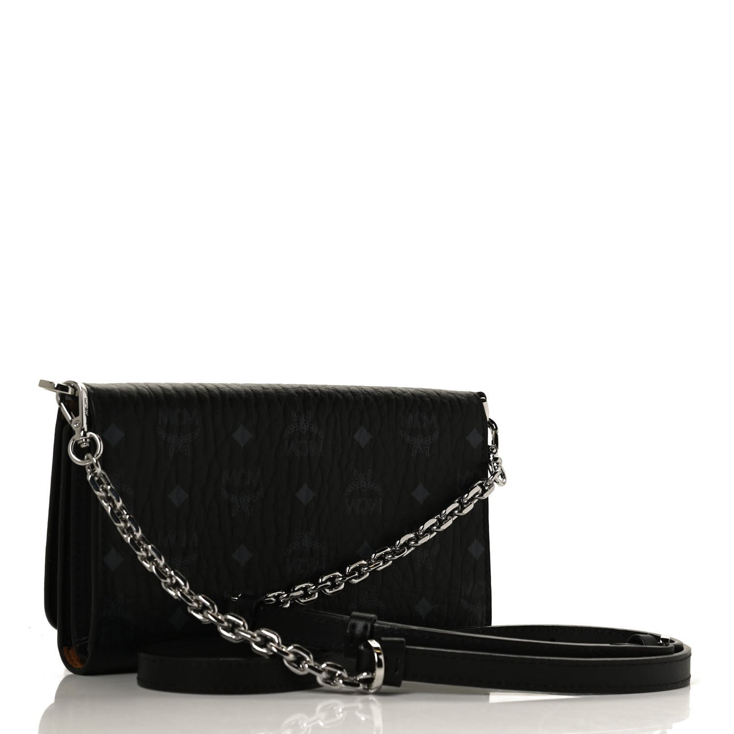Visetos Chain Wallet Crossbody Black